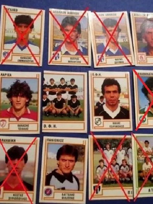 Panini футбол 85 стикери употребявани, продават се поотделно