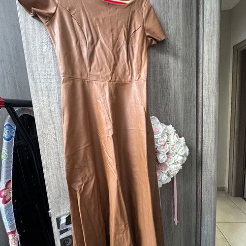 Leather dress like new