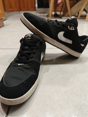 Nike SB Alleyoop shoes size 45.5 like new, black