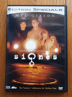 Signs (Οιωνός) DVD μεταχειρισμένο χωρίς ελληνικούς υπότιτλους ζώνη 2