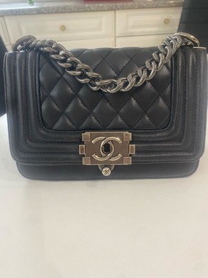 Evening crossbody bag black used small