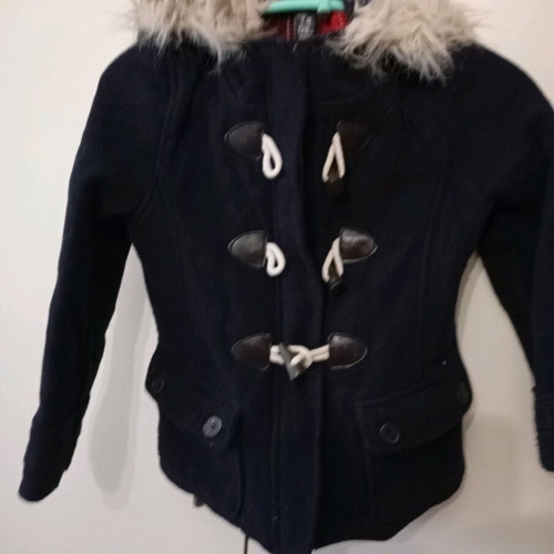 Boys' jacket like new, size 128 cm, blue Oreo color