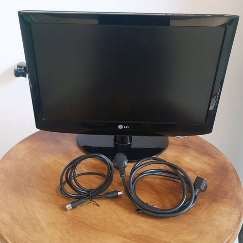 LG 19-inch TV used with excellent picture quality