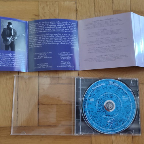Santana Brothers CD used