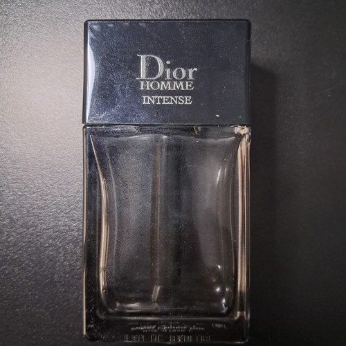 Dior Homme Intense 50ml empty authentic bottle, used
