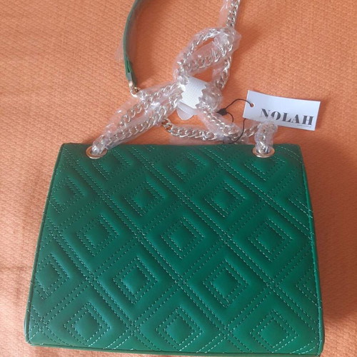 Nolah Shoulder Bag new, green, quilted design