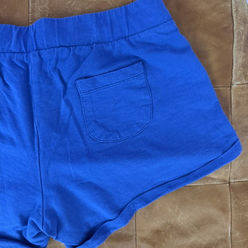 Pink Woman blue shorts, size S