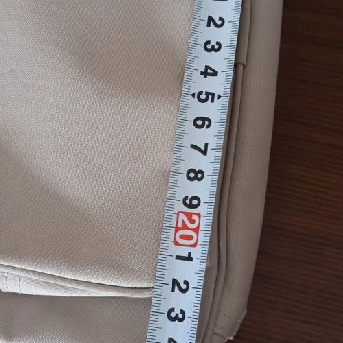 Lacoste crossbody bag used, beige