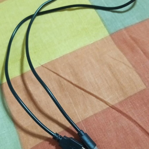 Micro USB cable slightly used, half meter length