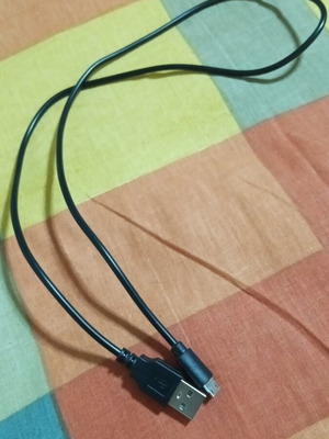 Micro USB cable slightly used, half meter length