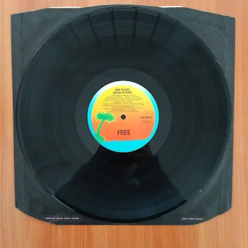 Free & Easy, Rough & Ready LP vinyl used, Rock