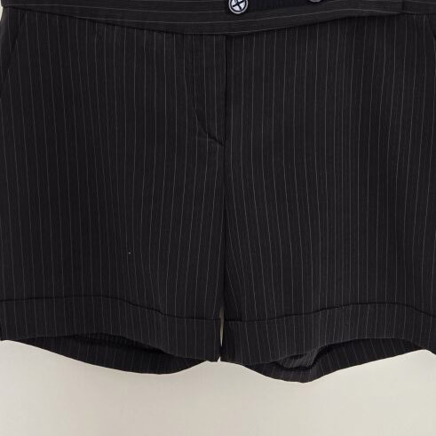 Senso Unico shorts like new, size L 40 12, white and blue stripes