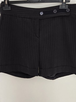 Senso Unico shorts like new, size L 40 12, white and blue stripes