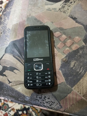 Max com MM237 κινητό μεταχειρισμένο, dual sim, μαύρο