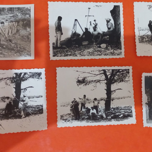 Geodesy photos in Vari 1950s used