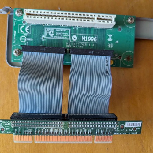 MSI MS-7329 motherboard with daughterboards used from HTPC MSI Media Live MS-6421
