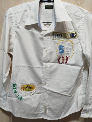 Henry Cottons white boy shirt age 10 like new