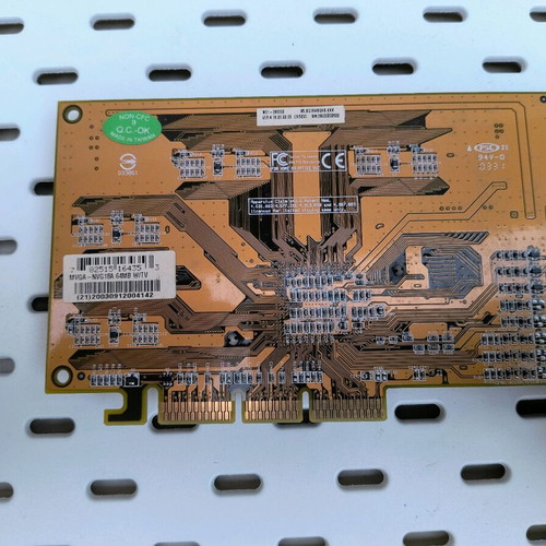 PixelView MVGA-NVG18A 64MB AGP graphics card used
