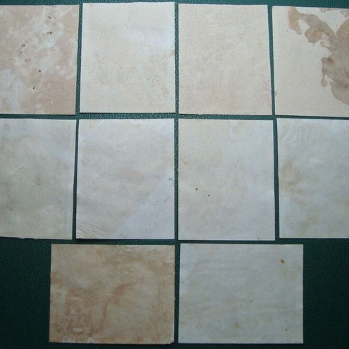Collection of 10 used book stamps from the 1950s