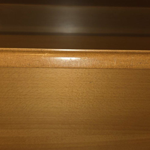 Children's wooden dresser with changing table like new