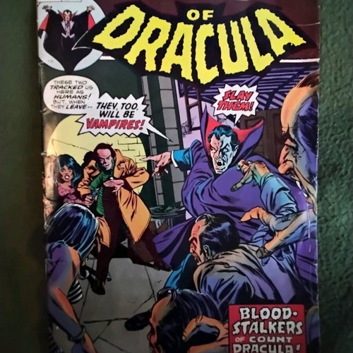 Dracula and Werewolf comics used, set of 3 American issues