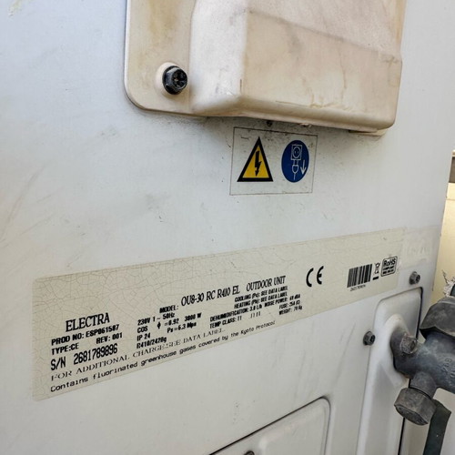 Electra air conditioner used 30,000 BTU Model OU8-30 RC R410 EL