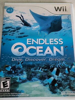 Endless Ocean Nintendo Wii game like new, English