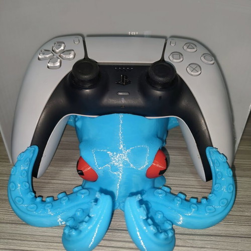 PlayStation 5 Controller Stand 3D Printed Octopus Design New