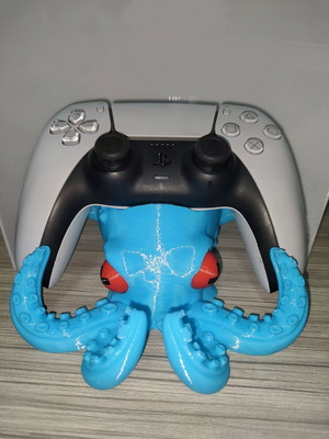 PlayStation 5 Controller Stand 3D Printed Octopus Design New