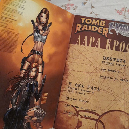 Lara Croft comic 1999 Modern Times new