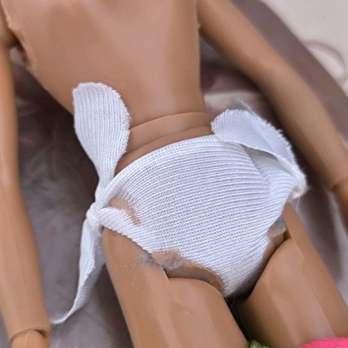 Bibibo doll used with long hair and beach swimsuit