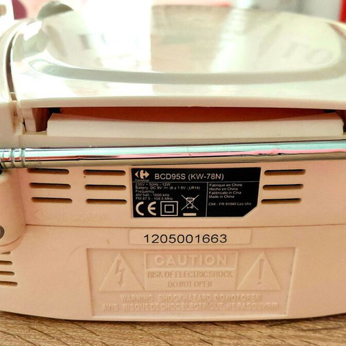 Radio-CD used, radio only with AUX and good sound