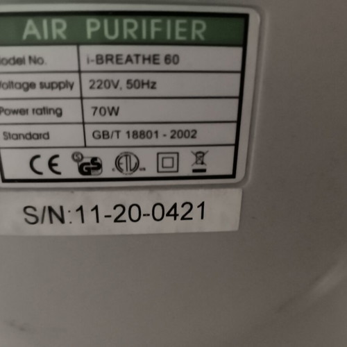 Philco Ionizer used