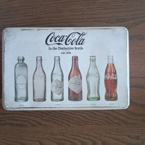 Coca-Cola Collectible Metal Box vintage design like new