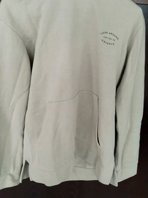 Hoodie beige Zara size L like new