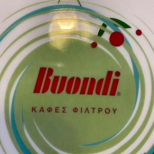 Buondi porcelain coffee set collectible, like new
