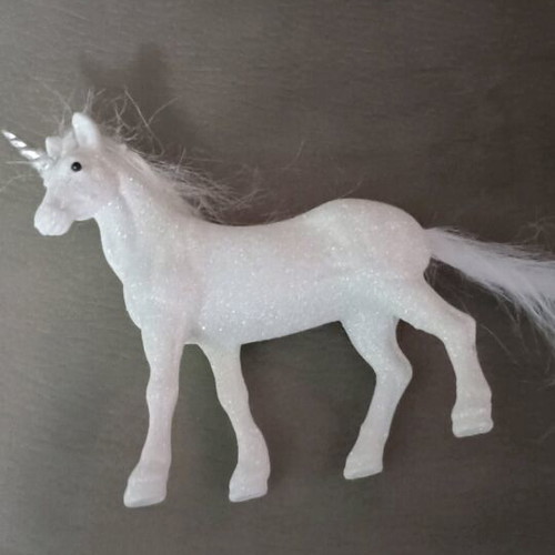 Unicorn with glitter like new