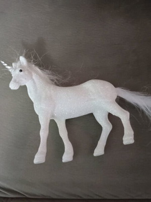 Unicorn with glitter like new