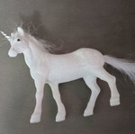 Unicorn with glitter like new