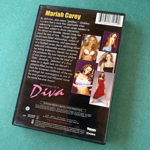 Mariah Carey Definition Of A Diva DVD like new, documentary