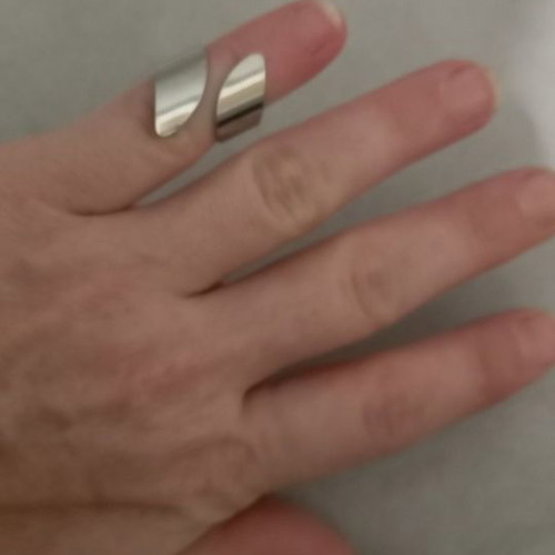 Fo Bijou ring for little finger new, stainless steel