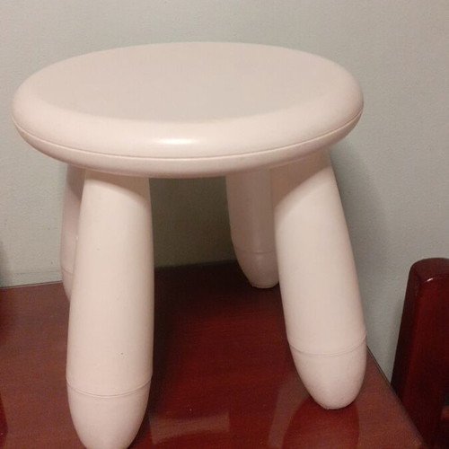 Ikea plastic stools, set of 2