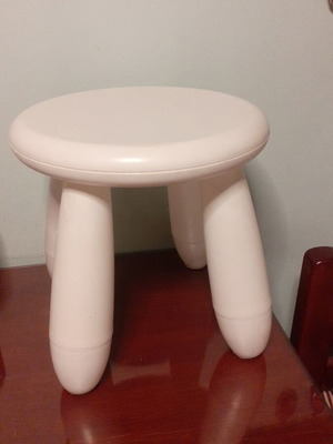 Ikea plastic stools, set of 2