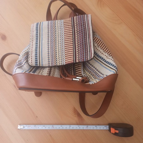 Parfois backpack bag, boho style, brown