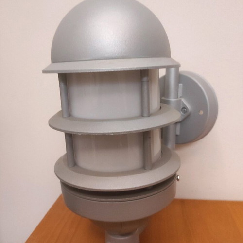 Wall light spherical nickel matte, new
