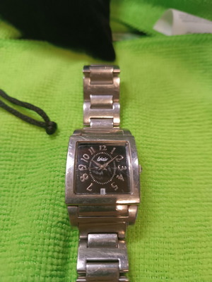 Loisir Quartz women's watch used, stainless steel, square
