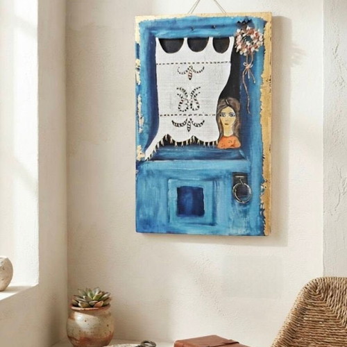 Handmade decorative painting "Prosmone" new