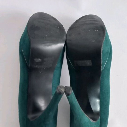 Women's shoes like new, size 38, green