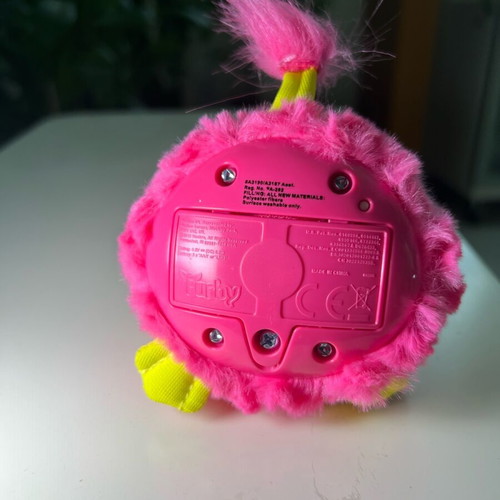 Furby Party Rockers Creature Pink with Ears like new