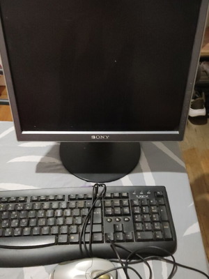 Turbox keyboard used with Sony monitor and Microsoft mouse